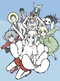 18+漫画《画师与契约》封面